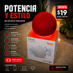 Alexa Echo Dot 5ta generación color rojo